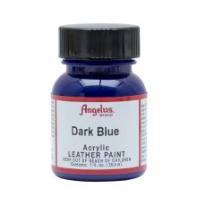 Angelus Leather Paint 29.5ml - Dark Blue Angelus Leather Paint 29.5ml - Dark Blue