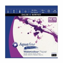 Aquafine Watercolour Pad 250x250mm Aquafine Watercolour Pad 250x250mm