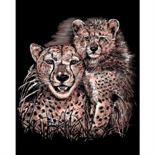 Artfoil - Cheetah Copper Scraper Foil Artfoil - Cheetah Copper Scraper Foil