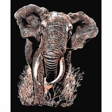 Artfoil - Elephant Copper Scraper Foil Artfoil - Elephant Copper Scraper Foil