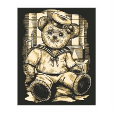 Artfoil - Teddy Gold Scraper Foil Artfoil - Teddy Gold Scraper Foil