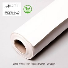 Fabriano Artistico Roll - Extra White Hot Pressed 300gsm