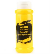 Brian Clegg 500ml Acrylic Brilliant Yellow Brian Clegg 500ml Acrylic Brilliant Yellow