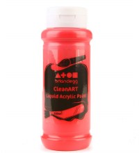 Brian Clegg 500ml Acrylic Brilliant Red Brian Clegg 500ml Acrylic Brilliant Red