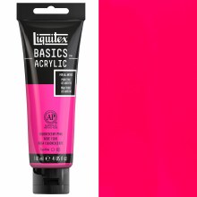 LIQUITEX BASIC 118ML FLOURESCENT PINK LIQUITEX BASIC 118ML FLOURESCENT PINK