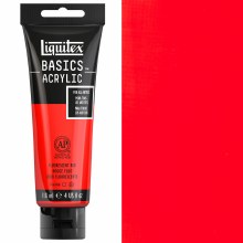 Liquitex Basic 118ml Fluorescent Red