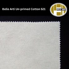 Belle Arti (521) - Un-Primed Cotton - 320cm Wide - Per metre