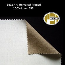 Belle Arti (535) - Universally Primed Linen - 210cm Wide - Per metre