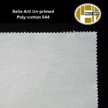 Belle Arti (544) - Un-Primed Cotton - 210cm Wide - Per metre
