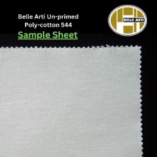 SAMPLE - Belle Arti Un-Primed Cotton 544 - 21x25cm Sheet