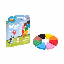Jovi - Bluey My First Crayon Case of 8 Bear-shaped Crayons