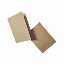 C6 Kraft Cards & Envelopes 50s