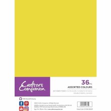 Crafter's Companion A4 Funky Foam - Bumper Pack 36pcs