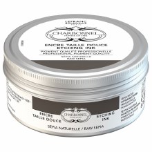 Charbonnel Etching Ink 200ml - Raw Sepia