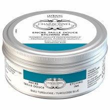 Charbonnel Etching Ink 200ml - Turquoise Blue