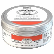 Charbonnel Etching Ink 200ml - Vermillion Red