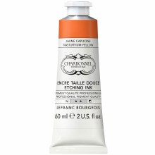 Charbonnel Etching Ink 60ml - Nasturtium Yellow