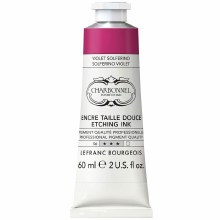Charbonnel Etching Ink 60ml - Solferino Violet