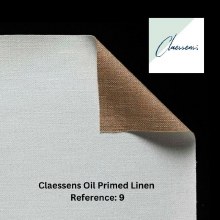 Claessens 9 - Oil Primed Linen - 210cm Wide - Per metre