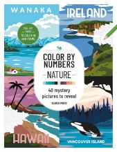 Color By Numbers Book Nature
