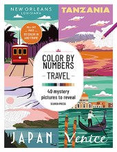 Color By Numbers Book Travels