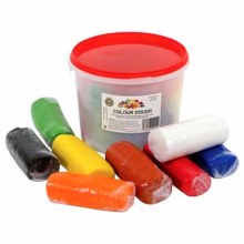 Coloured Dough Tub 2.4Kg