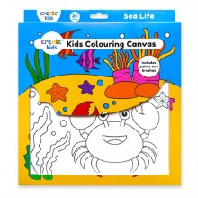 Colouring Canvas Kit Sea Life