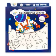 Colouring Canvas Kit Space Travel