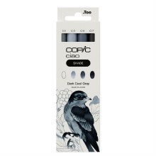 Copic Ciao "Shade" Set 3+1 - Dark Cool Gray
