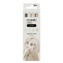 Copic Ciao "Shade" Set 3+1 - Light Warm Gray