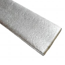 Crepe Metallic Silver Crepe Metallic Silver