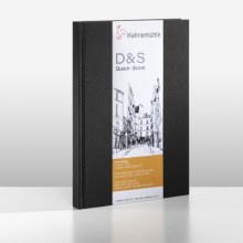 D&S Black A5 Sketchbook 140gsm Portrait