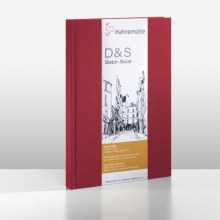 D&S Red A5 Sketchbook 140gsm Portrait