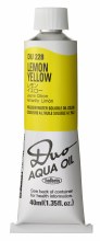 Holbein DUO Aqua Oil 40ml - Lemon Yellow 228