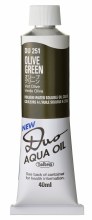 Holbein DUO Aqua Oil 40ml - Olive Green 251 Holbein DUO Aqua Oil 40ml - Olive Green 251