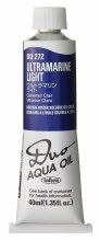 Holbein DUO Aqua Oil 40ml - Ultramarine Light 272 Holbein DUO Aqua Oil 40ml - Ultramarine Light 272