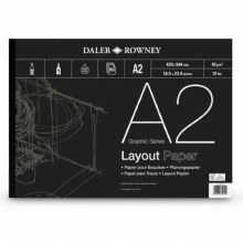 DALER ROWNEY LAYOUT PAD A2