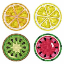 Diamond Dotz - Coasters 4 Pack - Tutti Frutti