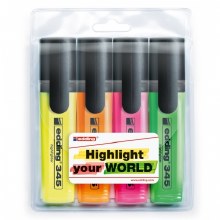 Edding 345 Highlighter 4s