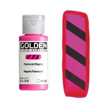 Golden Fluid 30ml Fluorescent Magenta Golden Fluid 30ml Fluorescent Magenta
