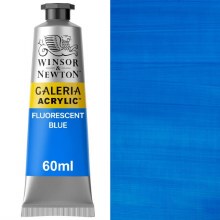Winsor & Newton Galeria 60ml Fluorescent Blue