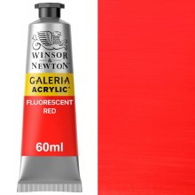 Winsor & Newton Galeria 60ml Fluorescent Red