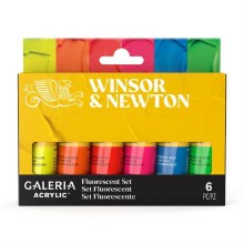 Galeria Acrylic Fluorescent Set 6x20ml