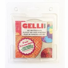 Additional picture of Gelli Printing Plate Round 4"