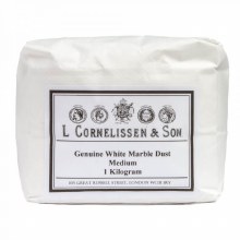 Genuine White Marble Dust 1kg - Medium