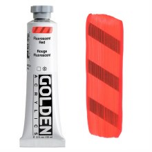 Golden Heavy Body 59ml Fluorescent Red Golden Heavy Body 59ml Fluorescent Red