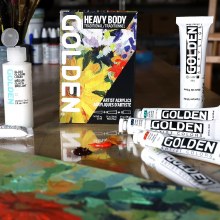 Additional picture of Golden Heavy Body Acrylic Traditional Set