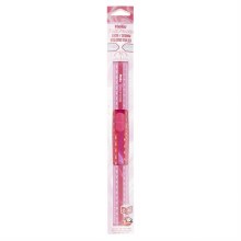 Additional picture of Helix 30cm Pink Marble Folding Ruler