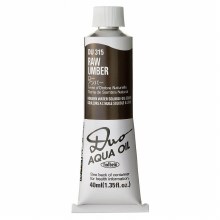 Holbein DUO Aqua Oil 40ml - Raw Umber Holbein DUO Aqua Oil 40ml - Raw Umber