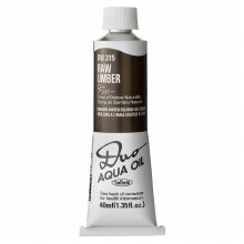 Holbein DUO Aqua Oil 40ml - Raw Umber 315